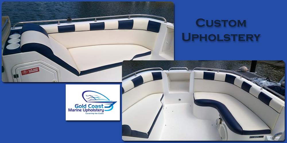 custom boat upholstery seats gold coast marine upholstery