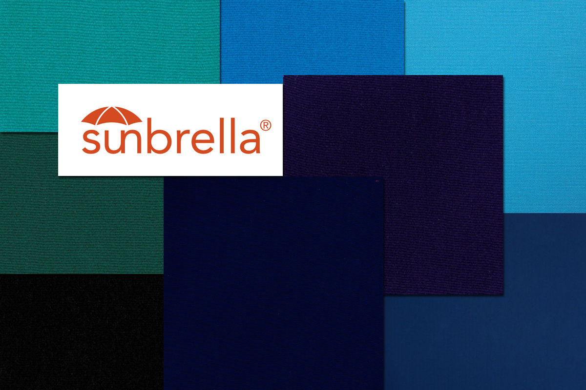 sunbrella fabric range for bimini top gold coast