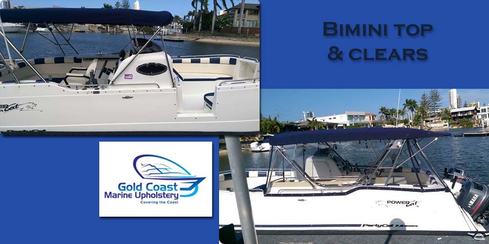 bimini top clears gold coast marine upholstery