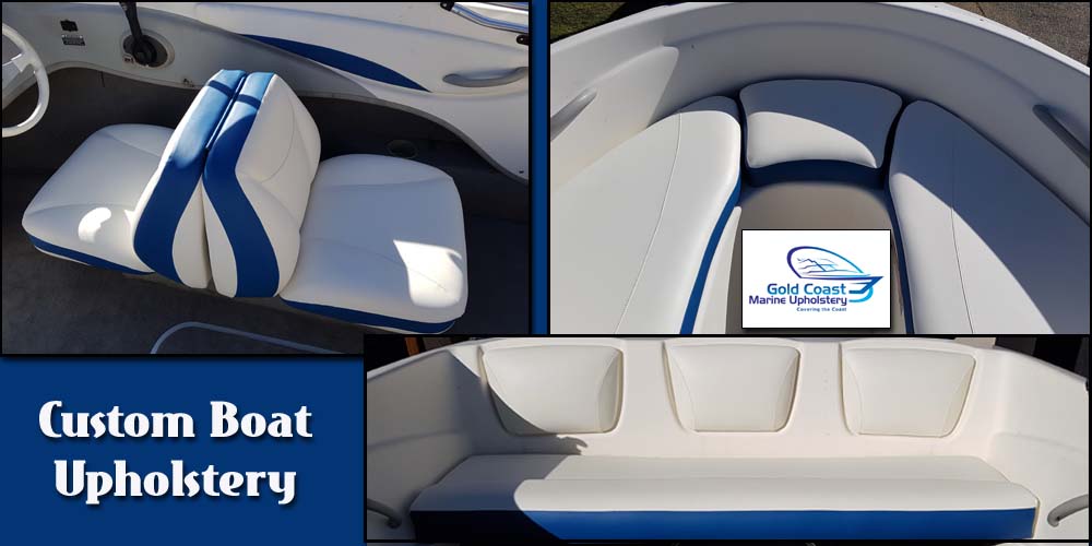 Custom Boat seats upholstery 