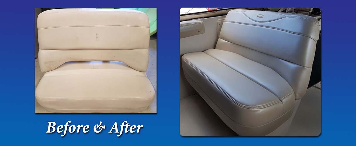 Before After Boat Helm seat
