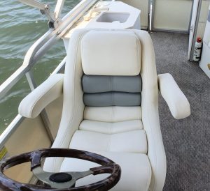 Boat Upholstery Helm Seat